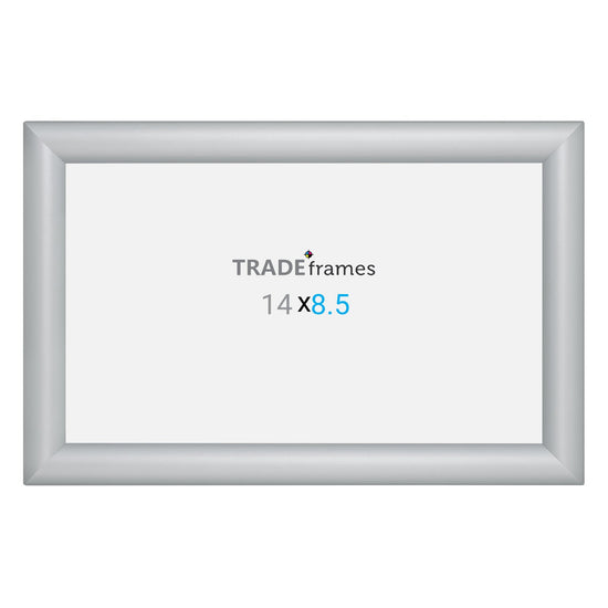 21.59 x 35.56 cm Silver Snap Frame - 30MM Profile