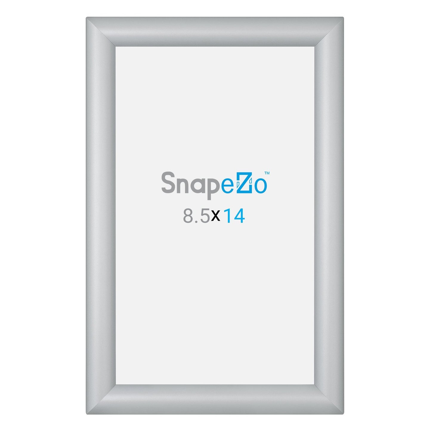 SnapeZo® 21.59 x 35.56 cm Silver Snap Frame - 30MM Profile