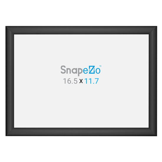 SnapeZo® A3 (42 x 29.7 cm) Black Snap Frame - 25MM Profile