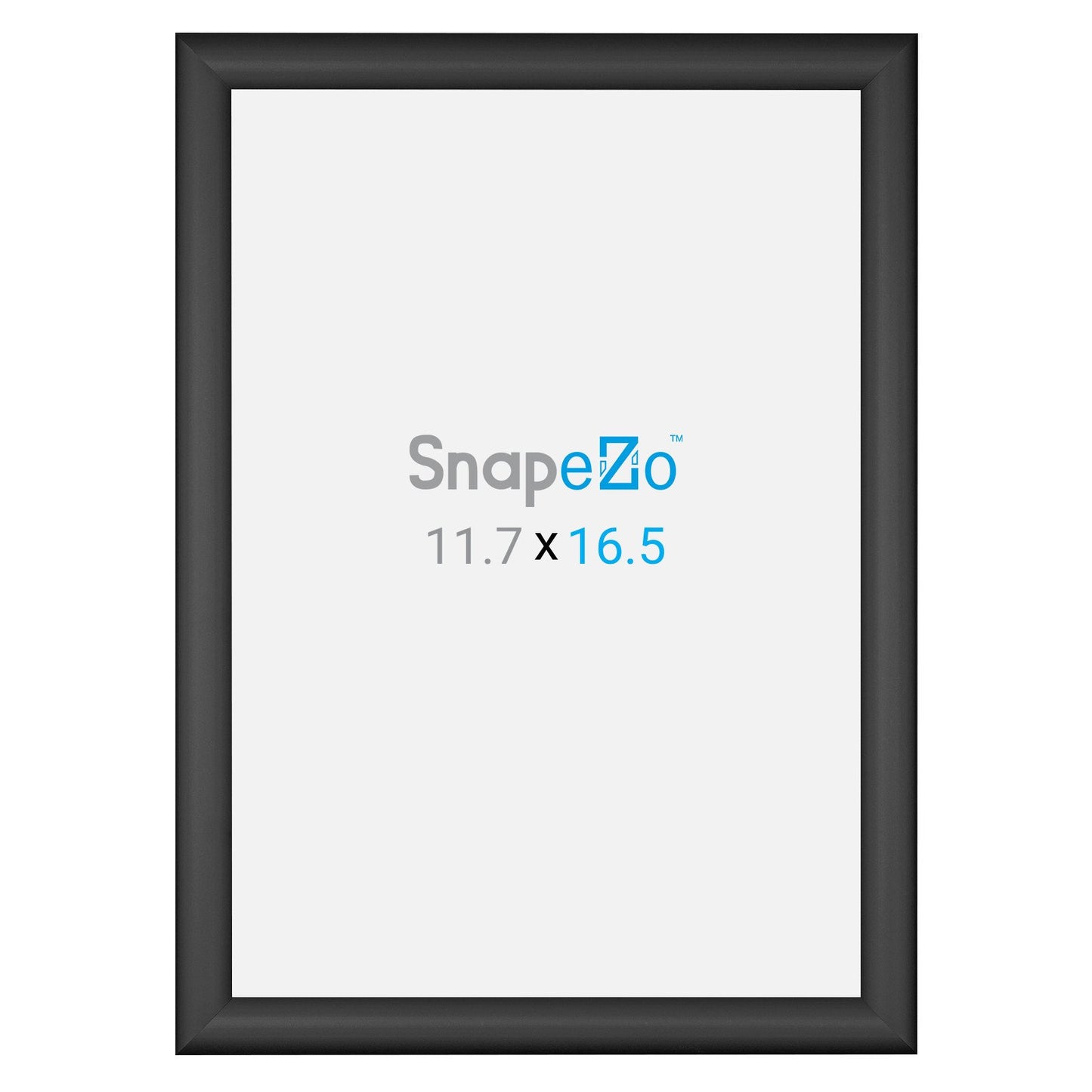 SnapeZo® A3 (42 x 29.7 cm) Black Snap Frame - 25MM Profile