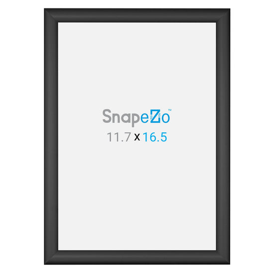 SnapeZo® A3 (42 x 29.7 cm) Black Snap Frame - 25MM Profile