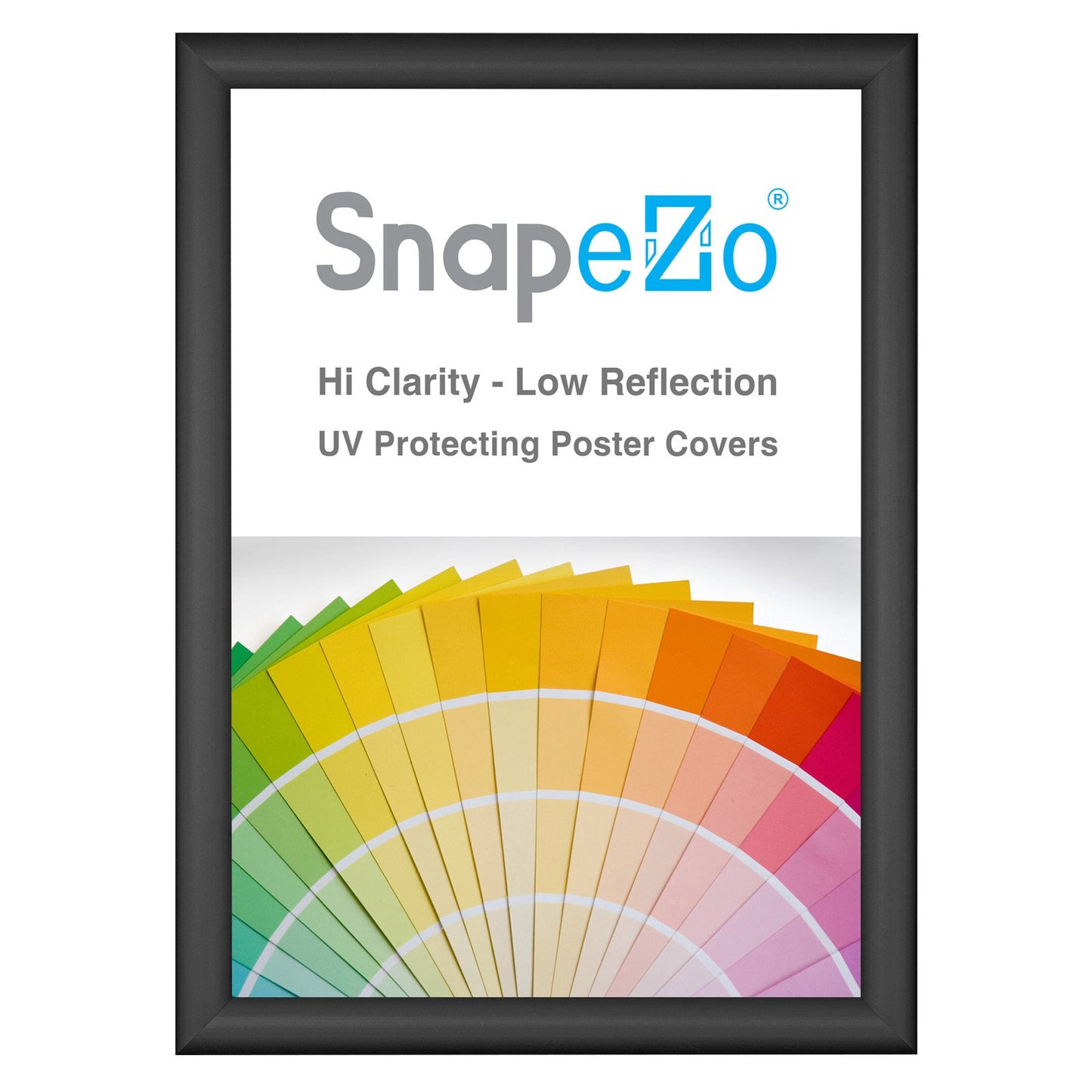 SnapeZo® A2 (59.4 x 42 cm) Black Snap Frame - 25MM Profile