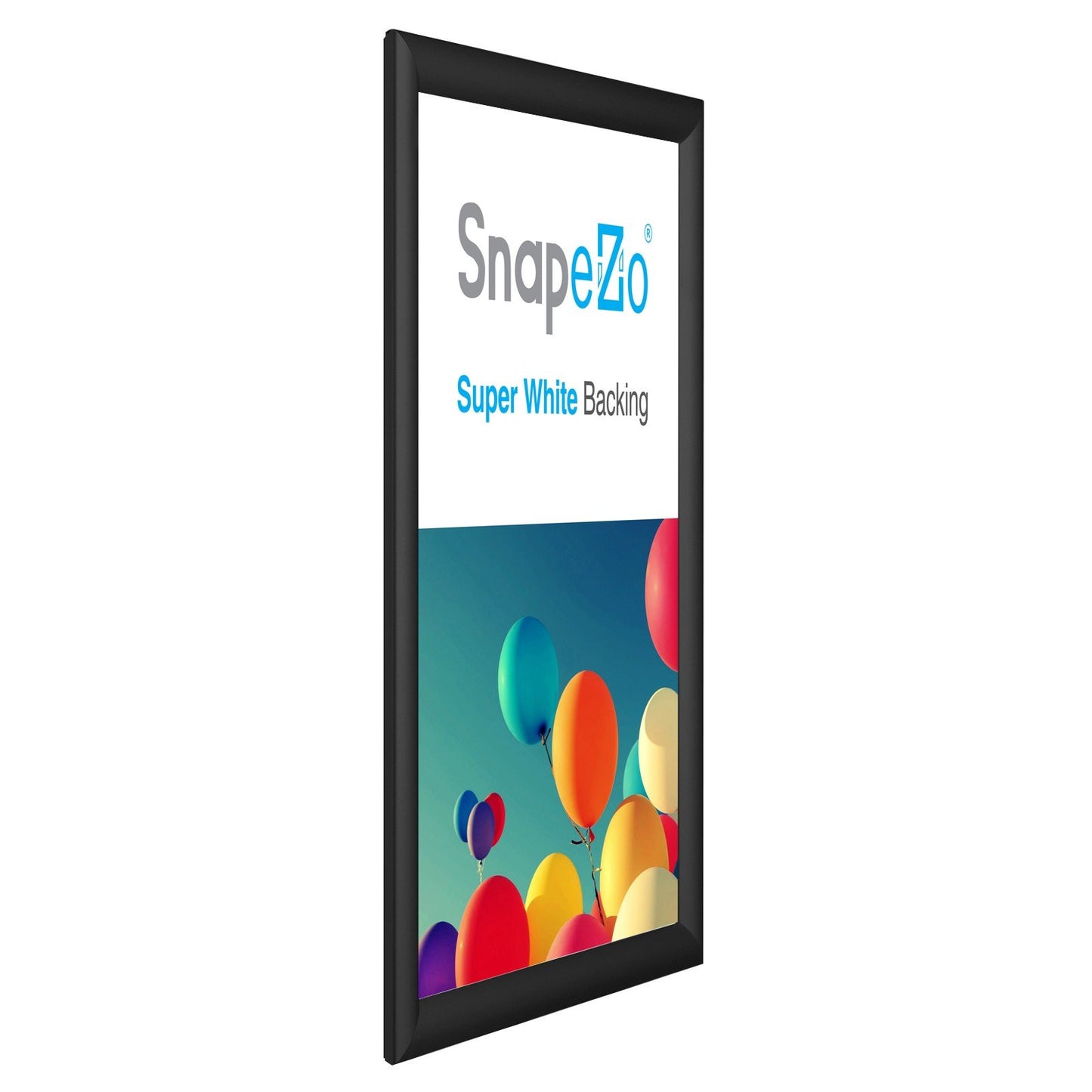 SnapeZo® A2 (59.4 x 42 cm) Black Snap Frame - 25MM Profile