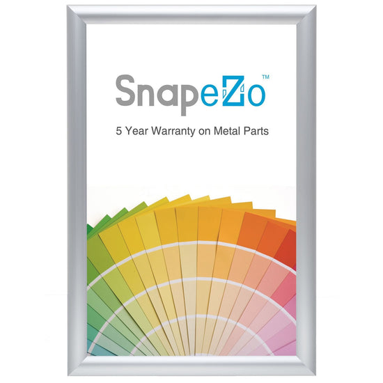 A3 Brushed Silver Document Frame 1 Inch SnapeZo®