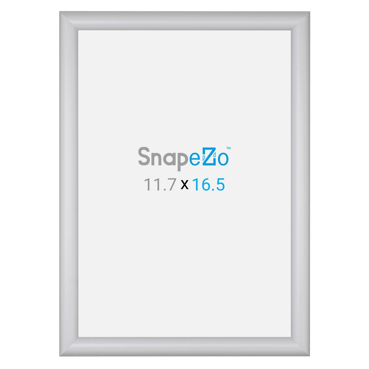 SnapeZo® A3 (42 x 29.7 cm) Silver Snap Frame - 25MM Profile