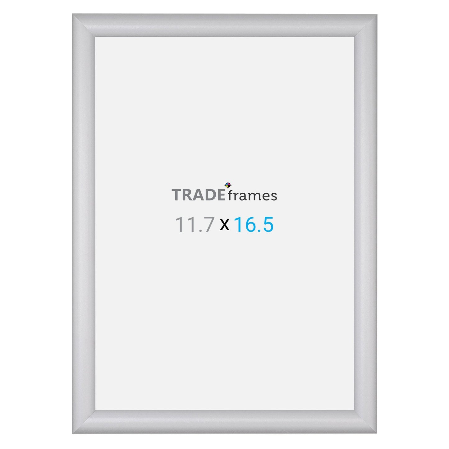 A3 (42 x 29.7 cm) Silver Snap Frame - 25MM Profile