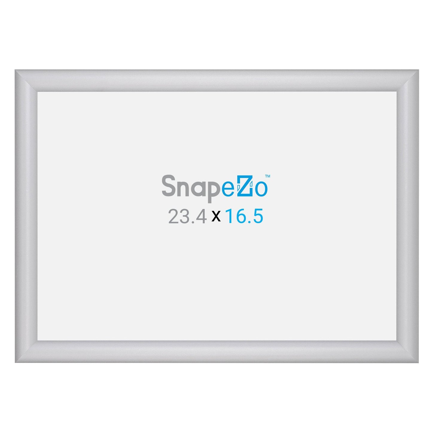 SnapeZo® A2 (59.4 x 42 cm) Silver Snap Frame - 25MM Profile