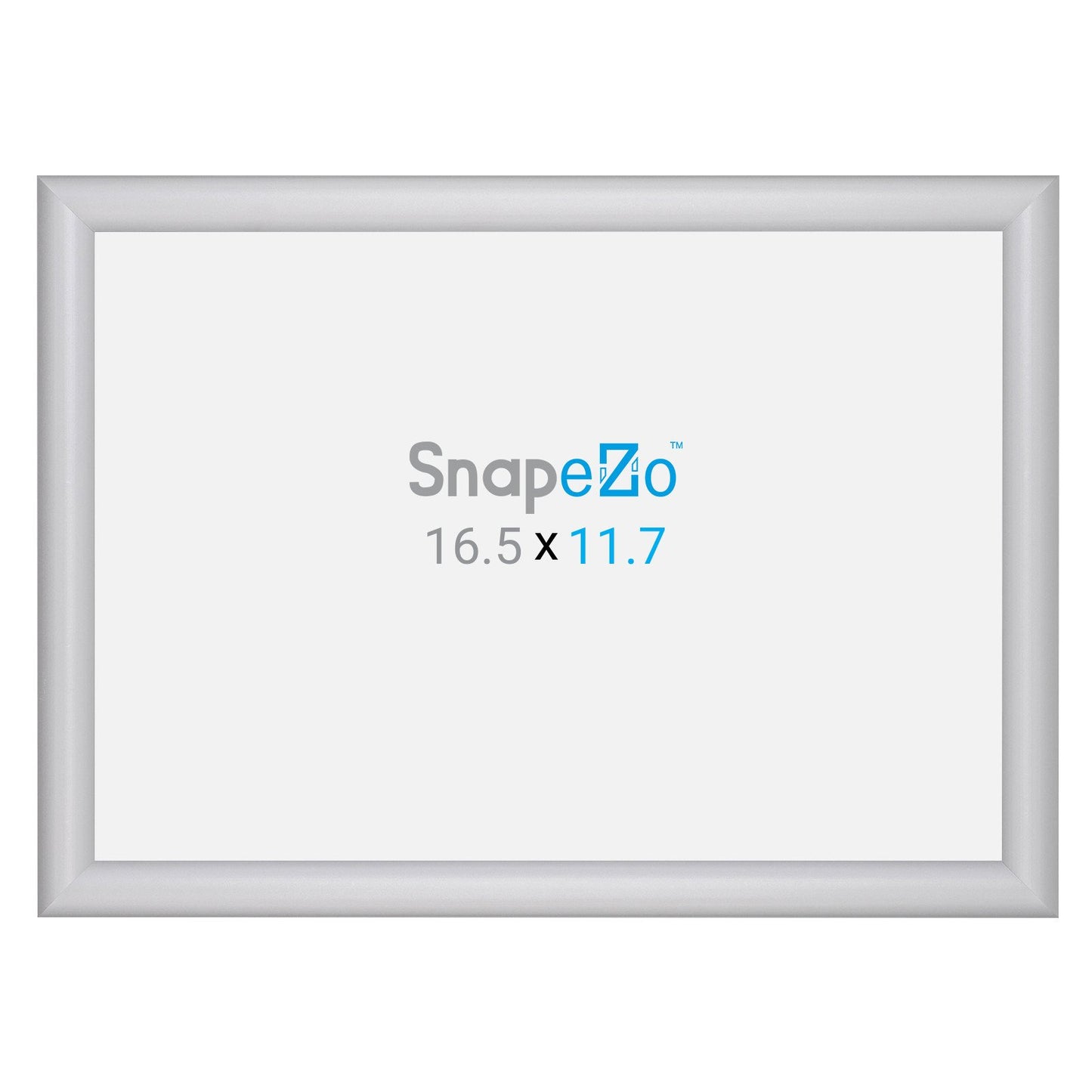 SnapeZo® A3 (42 x 29.7 cm) Silver Snap Frame - 25MM Profile