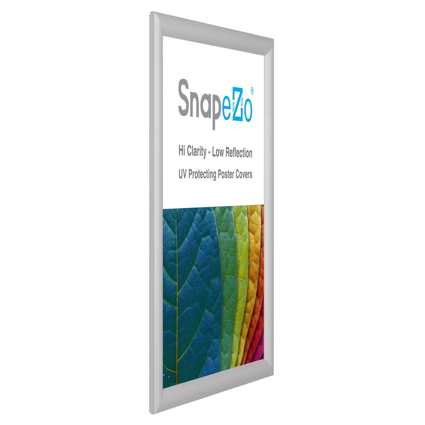 SnapeZo® A3 (42 x 29.7 cm) Silver Snap Frame - 25MM Profile