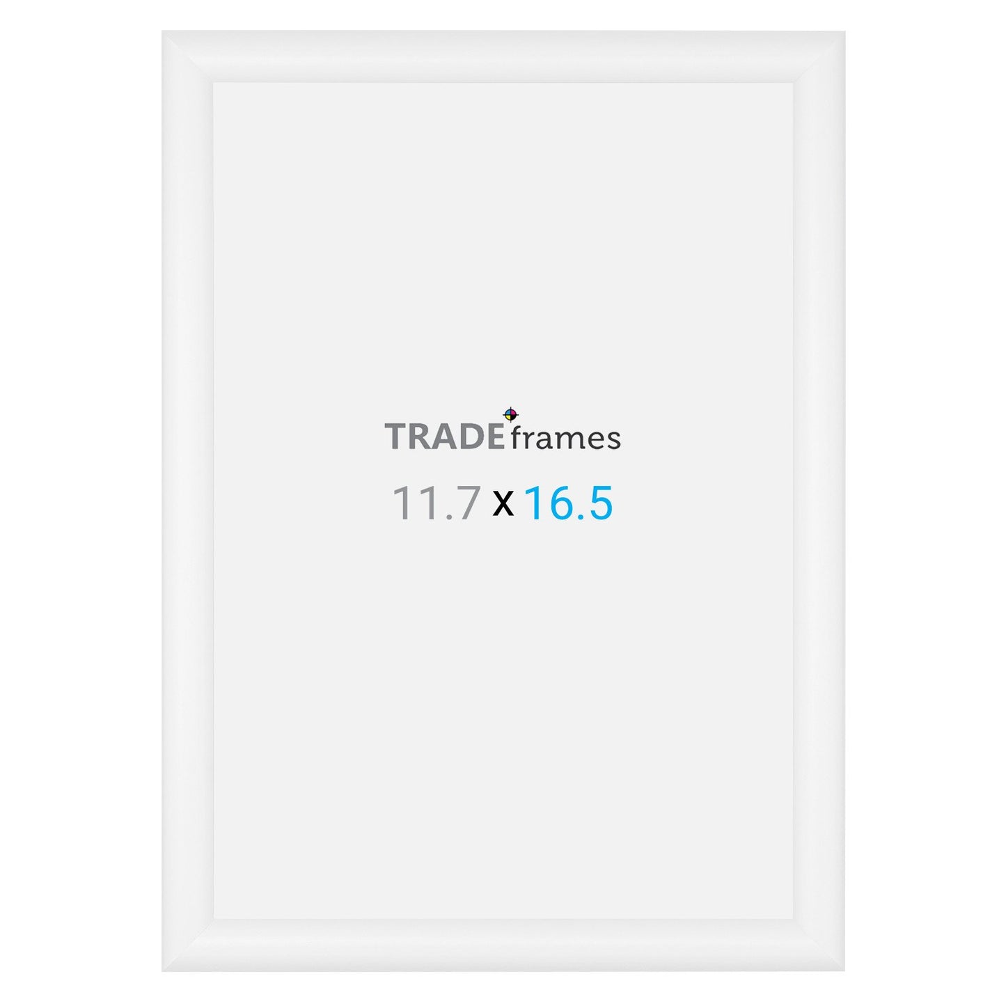 A3 (42 x 29.7 cm) White Snap Frame - 25MM Profile