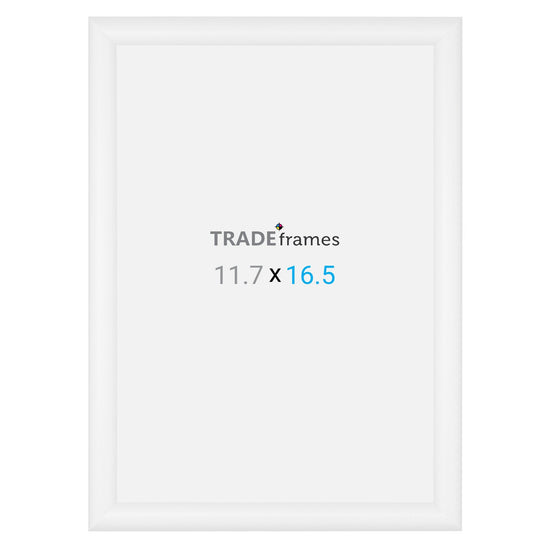 A3 (42 x 29.7 cm) White Snap Frame - 25MM Profile