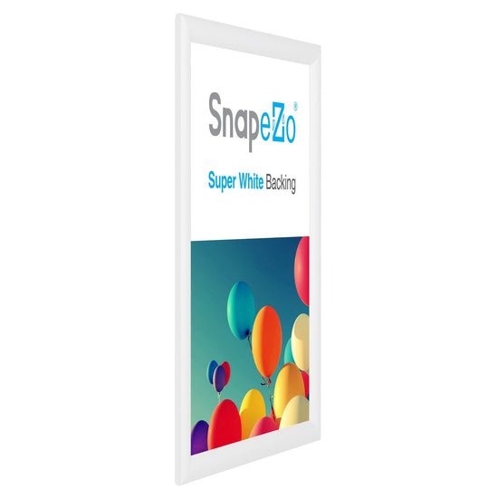 SnapeZo® A3 (42 x 29.7 cm) White Snap Frame - 25MM Profile