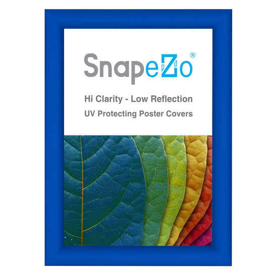 SnapeZo® A5 (21 x 14.8 cm) Blue Snap Frame - 25MM Profile