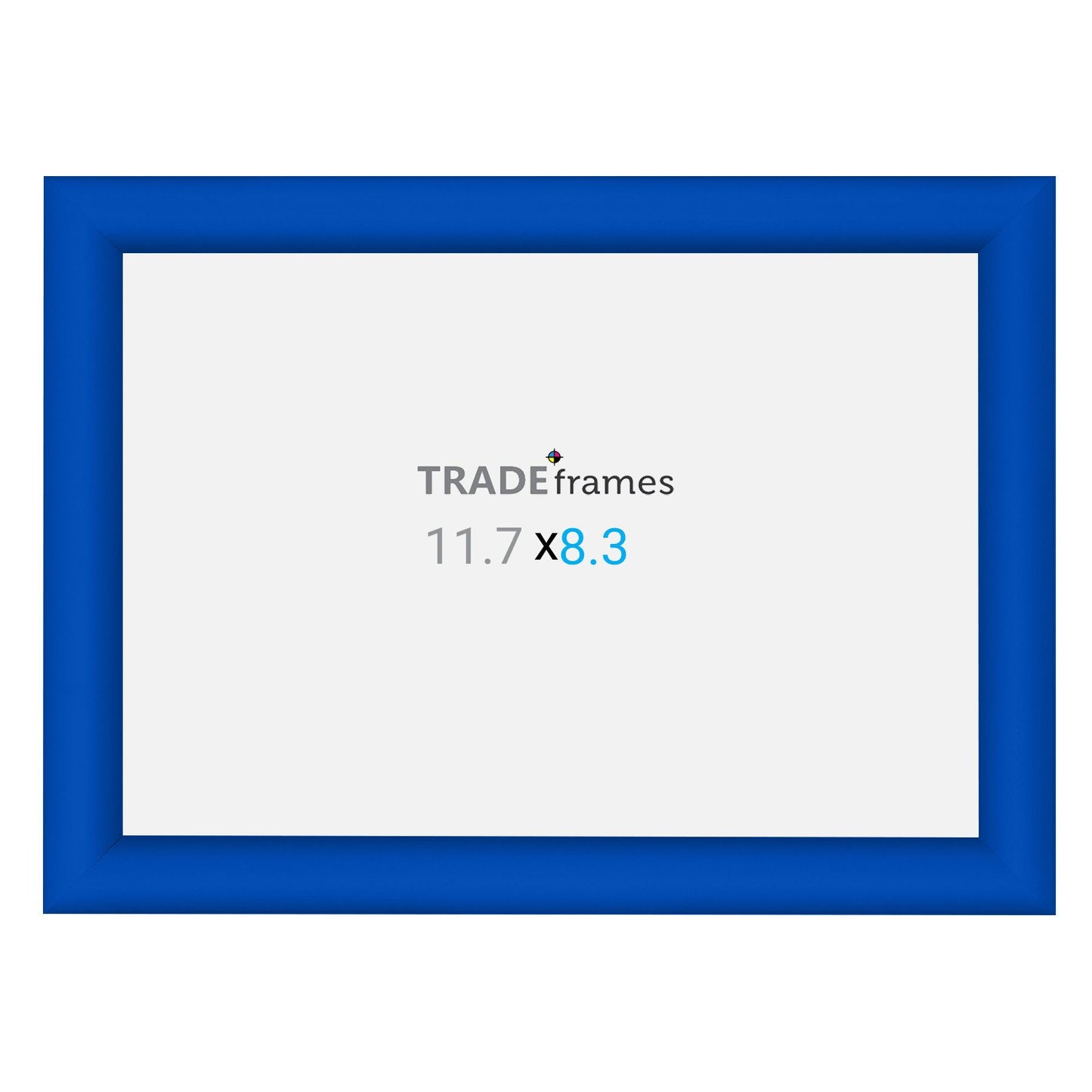 A4 (29.7 x 21 cm) Blue Snap Frame - 25MM Profile