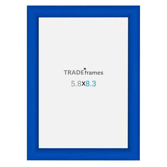 A5 (21 x 14.8 cm) Blue Snap Frame - 25MM Profile