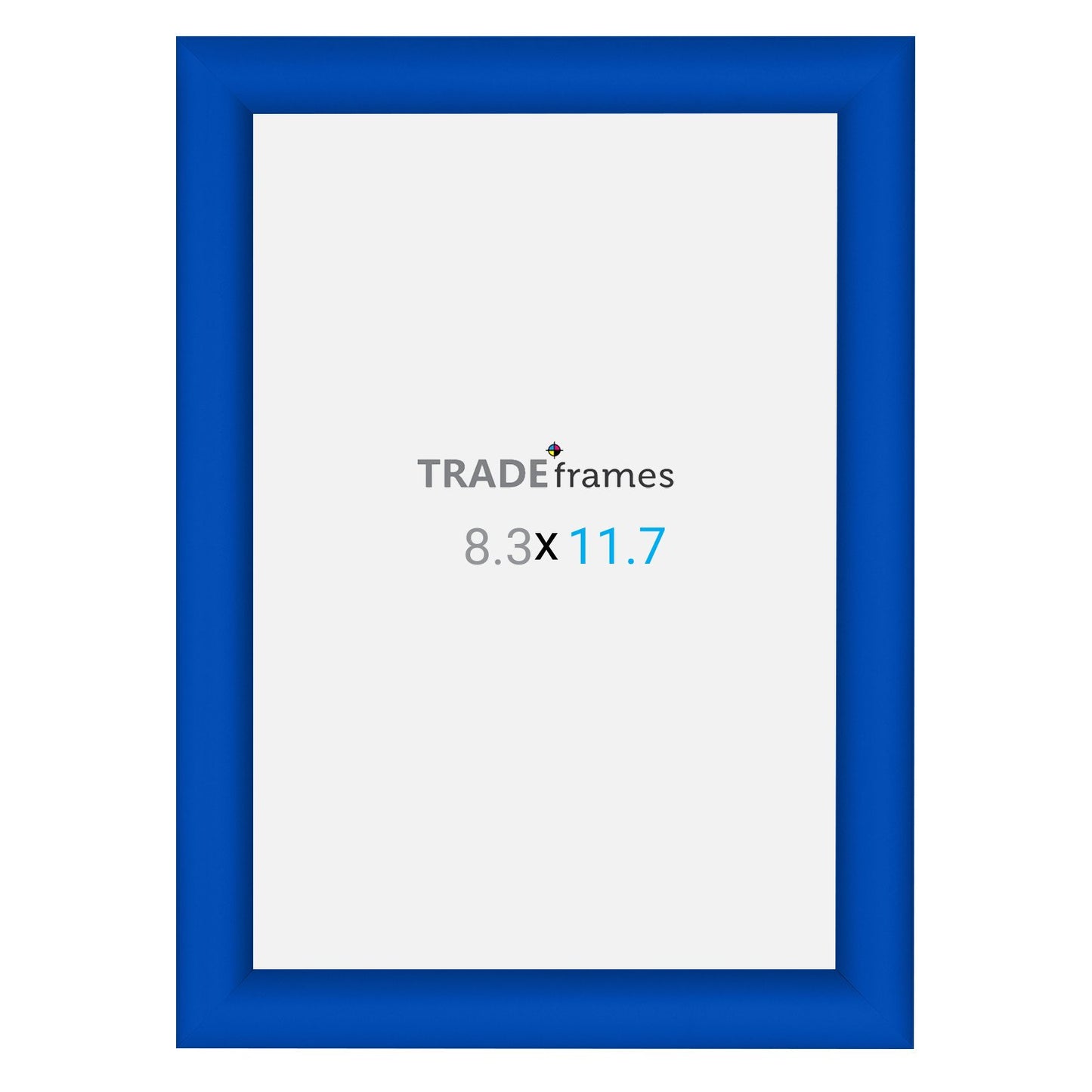 A4 (29.7 x 21 cm) Blue Snap Frame - 25MM Profile