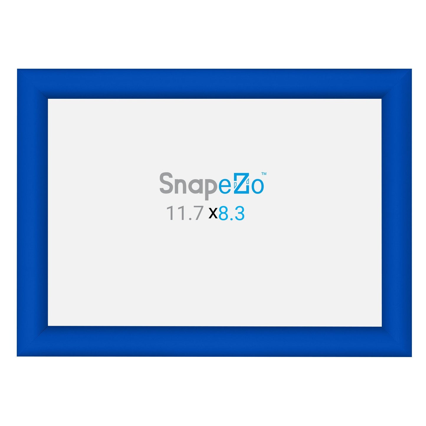 SnapeZo® A4 (29.7 x 21 cm) Blue Snap Frame - 25MM Profile