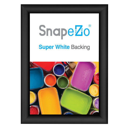 SnapeZo® A5 (21 x 14.8 cm) Black Snap Frame - 25MM Profile