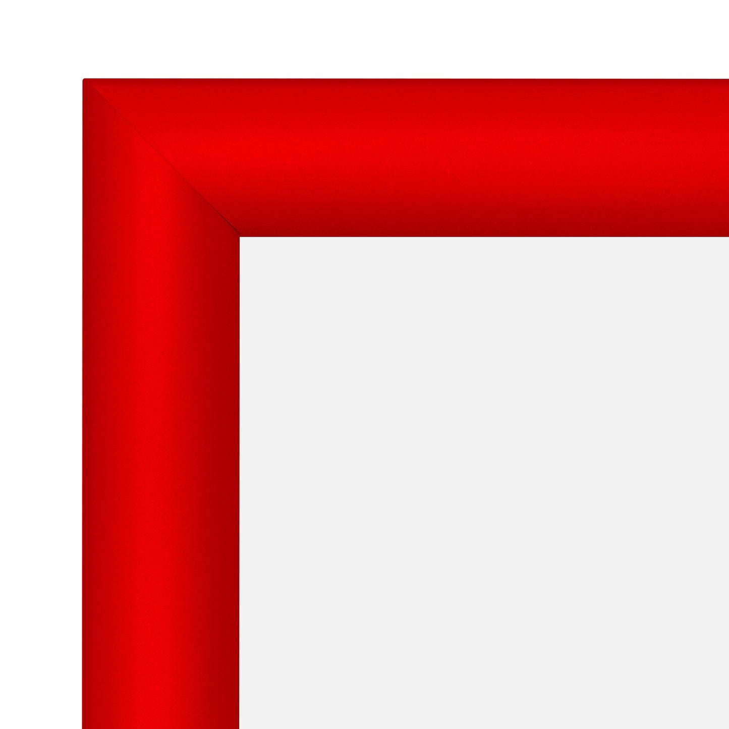 A4 (29.7 x 21 cm) Red Snap Frame - 25MM Profile