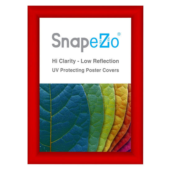 SnapeZo® A5 (21 x 14.8 cm) Red Snap Frame - 25MM Profile