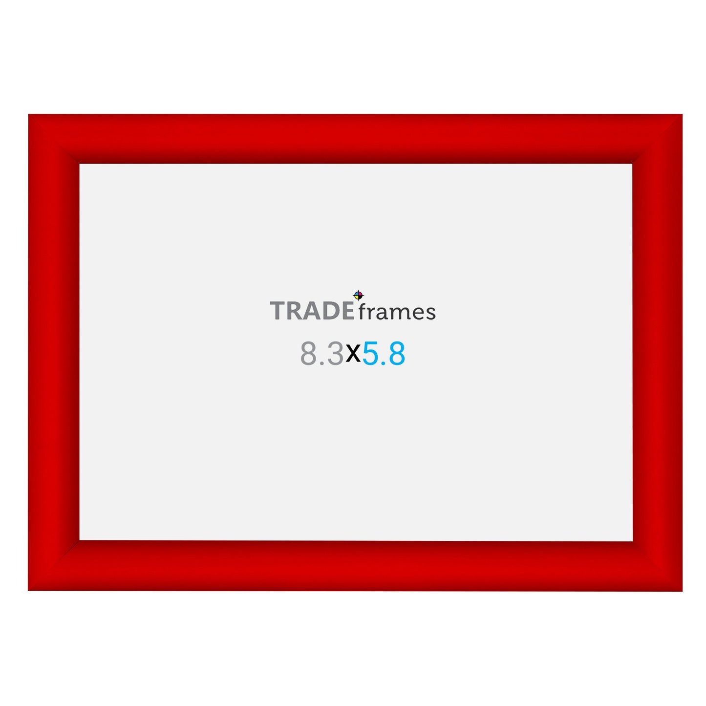 A5 (21 x 14.8 cm) Red Snap Frame - 25MM Profile