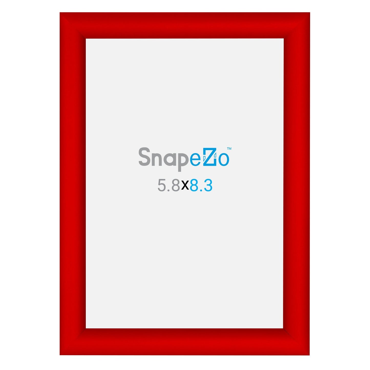 SnapeZo® A5 (21 x 14.8 cm) Red Snap Frame - 25MM Profile