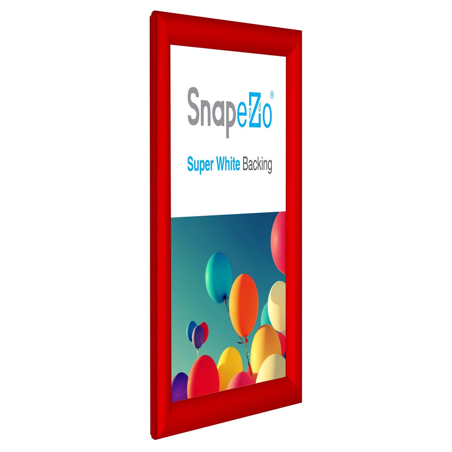 SnapeZo® A5 (21 x 14.8 cm) Red Snap Frame - 25MM Profile