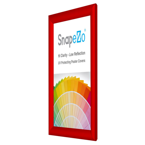 SnapeZo® A5 (21 x 14.8 cm) Red Snap Frame - 25MM Profile