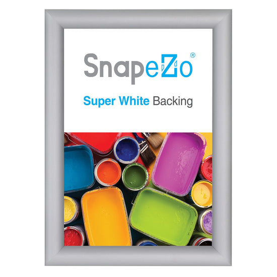 SnapeZo® A5 (21 x 14.8 cm) Silver Snap Frame - 25MM Profile