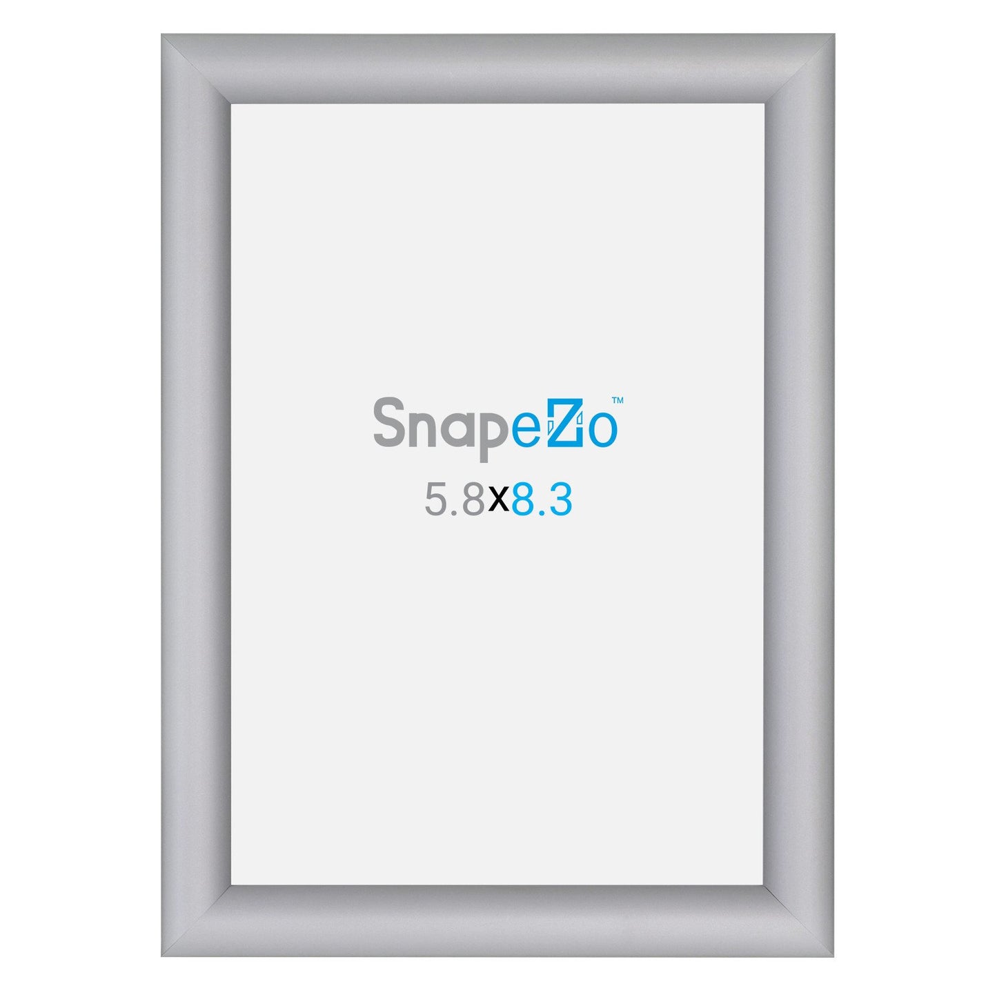 SnapeZo® A5 (21 x 14.8 cm) Silver Snap Frame - 25MM Profile