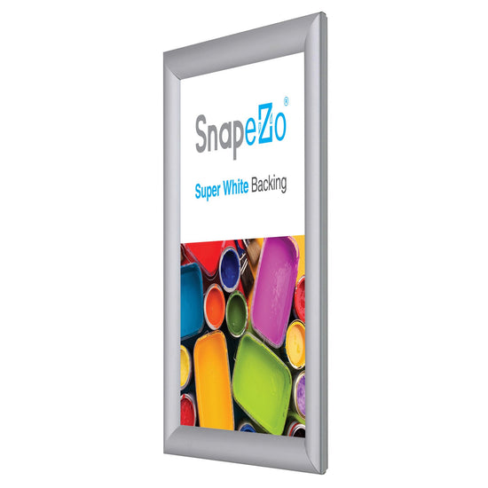 SnapeZo® A4 (29.7 x 21 cm) Silver Snap Frame - 25MM Profile