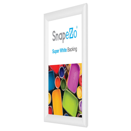 SnapeZo® A4 (29.7 x 21 cm) White Snap Frame - 25MM Profile