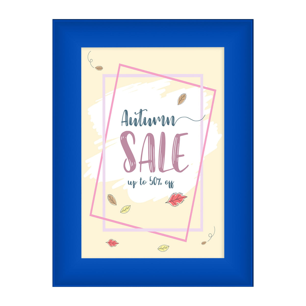 SnapeZo® 30.48 x 91.44 cm Blue Snap Frame - 80MM Profile – SnapeZo.Utility