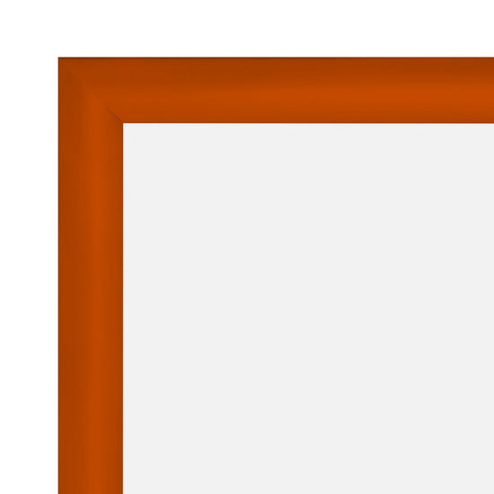 21.59 x 27.94 cm Orange Certificate Frame 30MM SnapeZo®