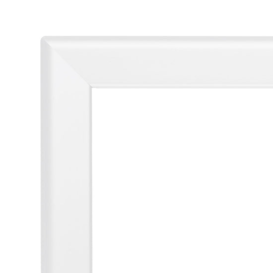 SnapeZo® 68.58 x 104.14 cm White Snap Frame - 32MM Profile