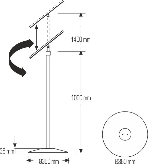 Telescopic Infoboard