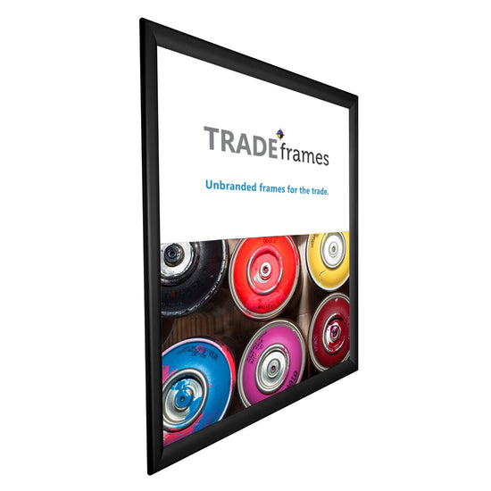 76.20 x 101.60 cm Black Weather Resistant Snap Frame - 35MM Profile