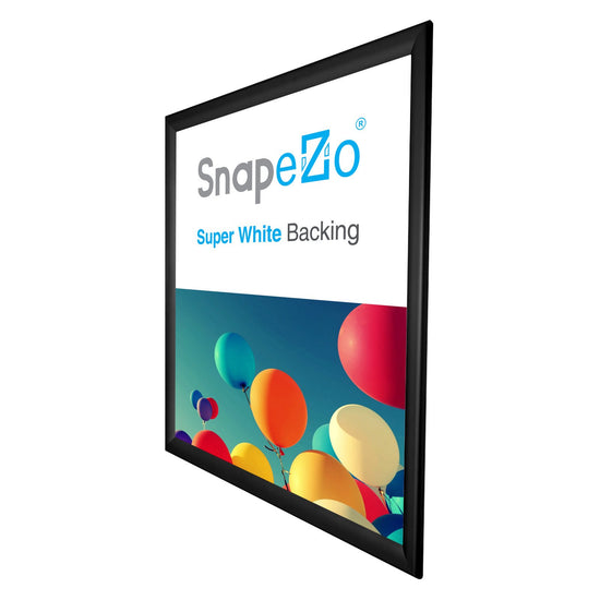 SnapeZo® 76.20 x 101.60 cm Black Weather Resistant Snap Frame - 35MM Profile