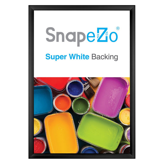 SnapeZo® 68.58 x 101.60 cm Black Weather Resistant Snap Frame - 35MM Profile