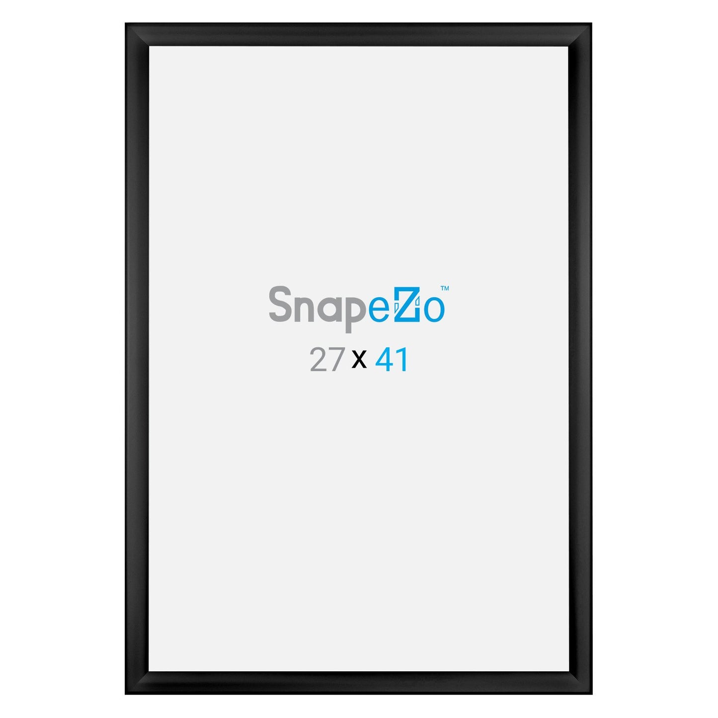 SnapeZo® 68.58 x 104.14 cm Black Weather Resistant Snap Frame - 35MM Profile