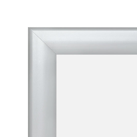 60.96 x 91.44 cm Silver Weather Resistant Snap Frame - 35MM Profile