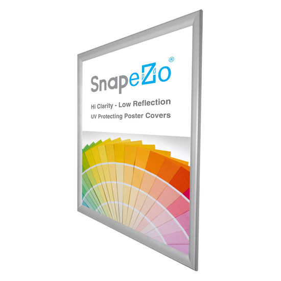 SnapeZo® 76.20 x 101.60 cm Silver Weather Resistant Snap Frame - 35MM Profile